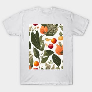 Chromatic Botanic Abstraction #58 T-Shirt